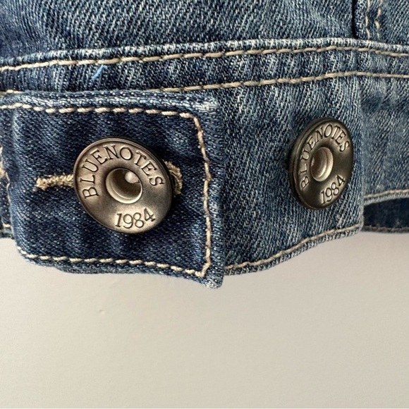 Bluenotes Denim Vest Women’s M Vintage Streetwear - Picture 6 of 10